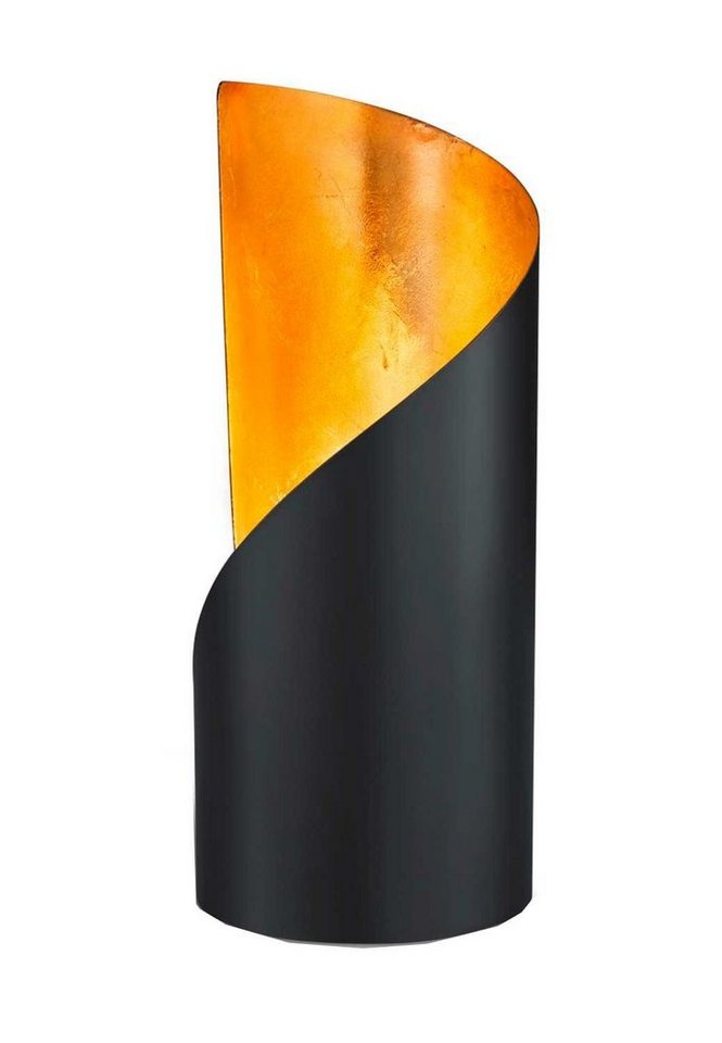 Reality Leuchten Tischleuchte Tischlampe FRANK, 1-flammig, H 24 cm, Goldgelb, ohne Leuchtmittel, Schwarz, Metall Reality Leuchten Tischleuchte Tischlampe FRANK, 1-flammig, H 24 cm, Goldgelb, ohne Leuchtmittel, Schwarz, Metall von Reality Leuchten