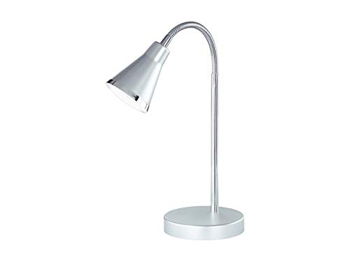 Reality Leuchten LED Tischleuchte Arras R52711101, inkl. 3,8 Watt LED, Schirm Kunststoff titanfarbig, R52711187 Reality Leuchten LED Tischleuchte Arras R52711101, inkl. 3,8 Watt LED, Schirm Kunststoff titanfarbig, R52711187 von RL LIVE YOUR LIGHT