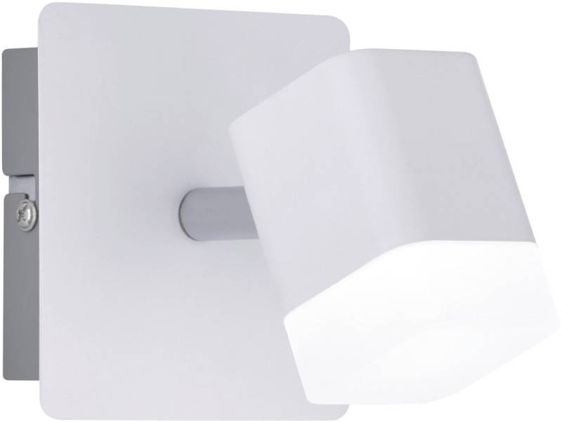 Reality Leuchten Wandleuchte Reality Leuchten 1er LED Spot Roubaix weiß, Inkl. Leuchtmittel, Nicht dimmbar nicht Smart Home-fähig ohne Bewegungsmelder von Reality Leuchten