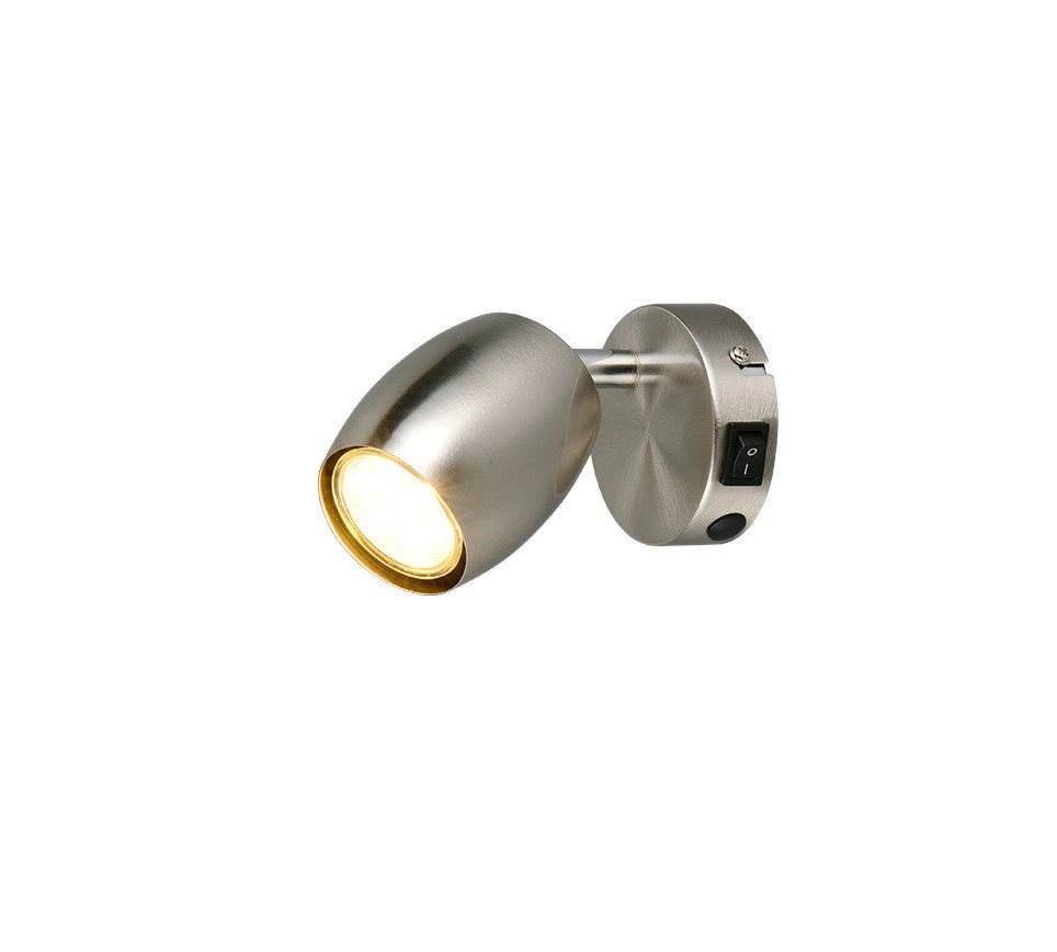 Reality Leuchten Wandleuchte Reality Spot Nancy GU10 nickel matt Reality Leuchten Wandleuchte Reality Spot Nancy GU10 nickel matt von Reality Leuchten