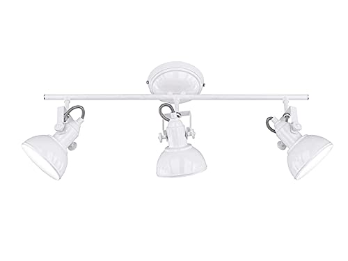 Reality Leuchten Deckenleuchte Gina R80153001, Metall weiß, 3 x E14 von Reality Leuchten