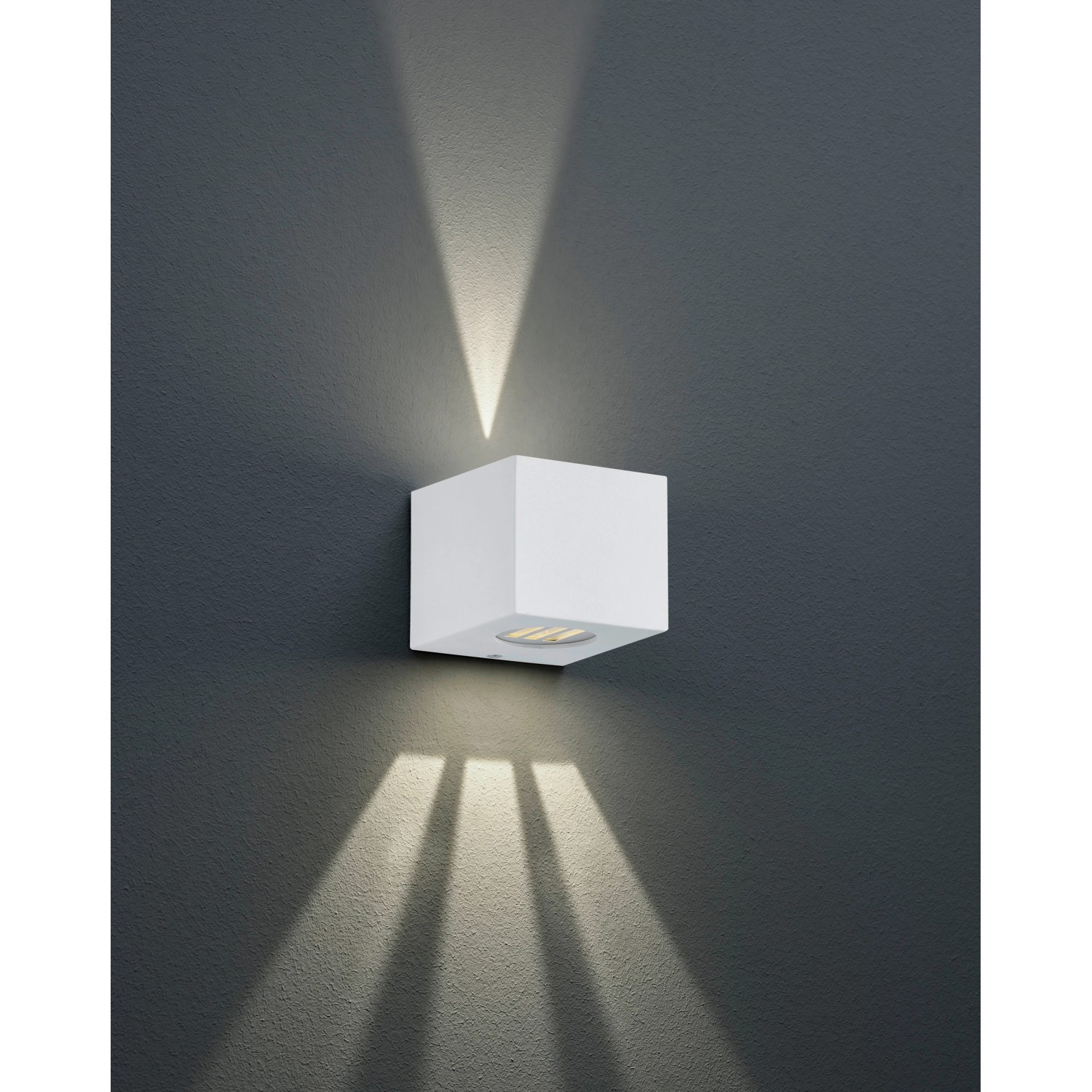 Trio LED-Außenwandleuchte Cordoba Weiß matt von Reality by Trio