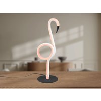 LED Deko Tischlampe INGO Rosa mit Schnurschalter, Höhe 35cm von Reality