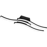 Trio Lighting - Reality led Deckenleuchte Route schwarz - matt Deckenleuchte von TRIO LIGHTING