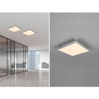 Moderne quadratische Deckenleuchte Aluminium Range Led Dimmer Trio Lighting Moderne quadratische Deckenleuchte Aluminium Range Led Dimmer Trio Lighting von Reality