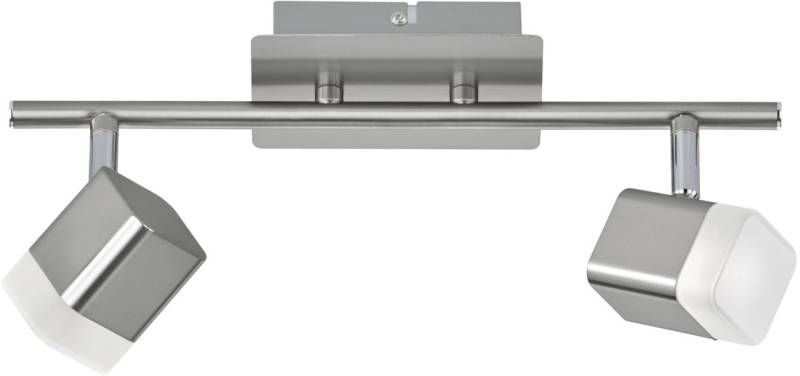 Reality Leuchten 2er LED Balken Roubaix weiß, nickel von Reality