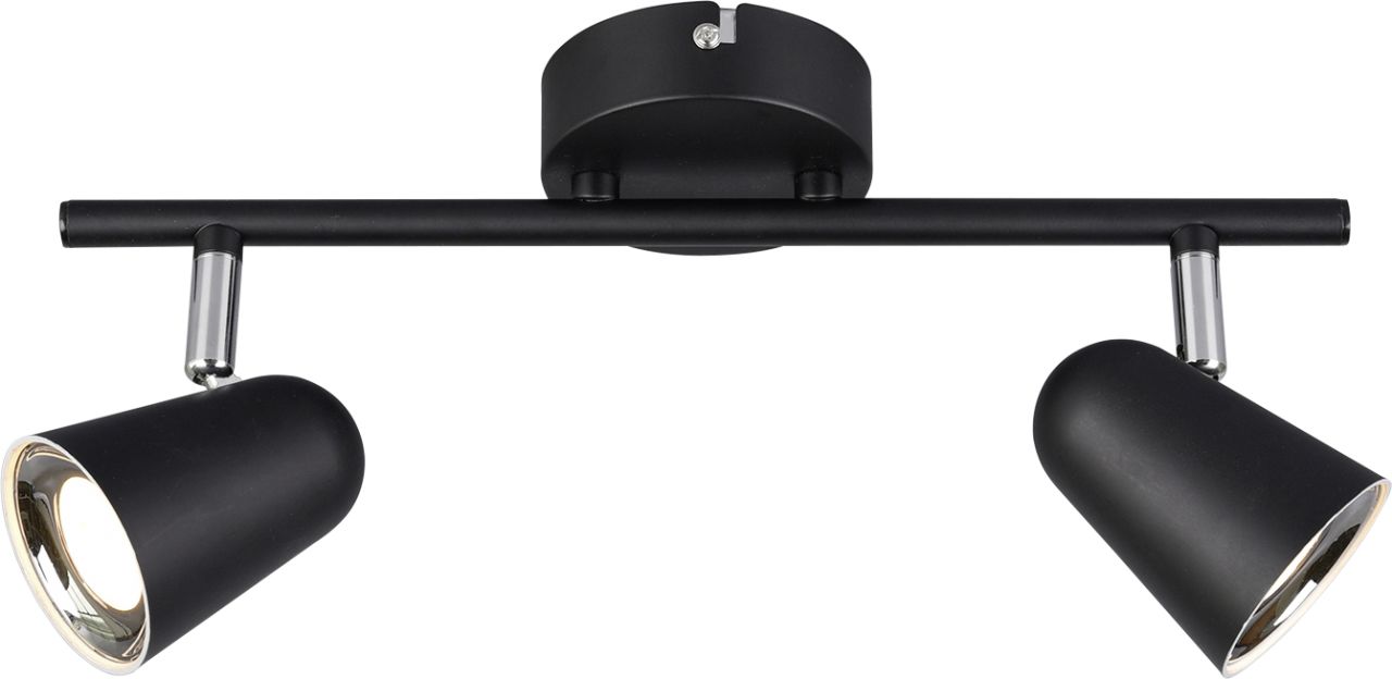 Reality Leuchten 2er LED Balken Toulouse schwarz matt Reality Leuchten 2er LED Balken Toulouse schwarz matt von Reality