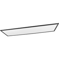 Reality Deckenleuchte R62321232 mattschwarz Metall B/H/T: ca. 120x5x30 cm von Reality
