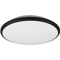 Reality Deckenleuchte R67021132 mattschwarz Kunststoff D: ca. 35 cm 1 Brennstellen von Reality