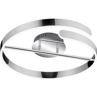 Reality Deckenleuchte R67071106 Parma Chrom Metall H/D: ca. 14x50 cm von Reality