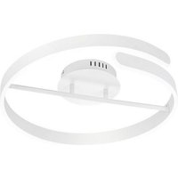 Reality Deckenleuchte R67071131 Parma weiß Metall H/D: ca. 14x50 cm von Reality