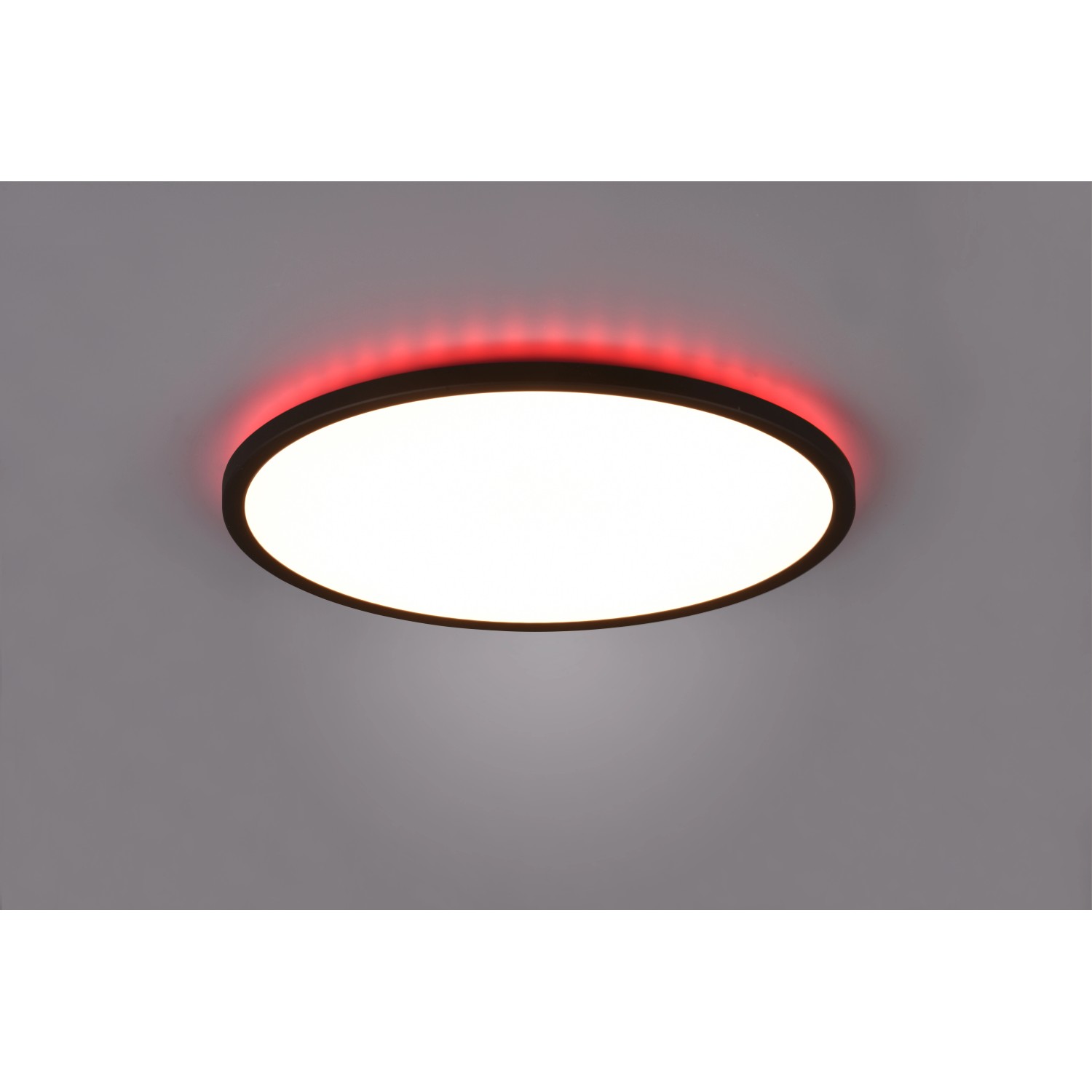 Reality LED-Deckenleuchte Aureo 1-flammig Schwarz Matt Ø 40 cm Reality LED-Deckenleuchte Aureo 1-flammig Schwarz Matt Ø 40 cm von Reality