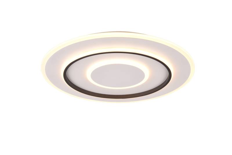 Reality LED Deckenleuchte Jora Ø 60 cm weiß matt 55 W warmweiß-kaltweiß dimmbar von Reality