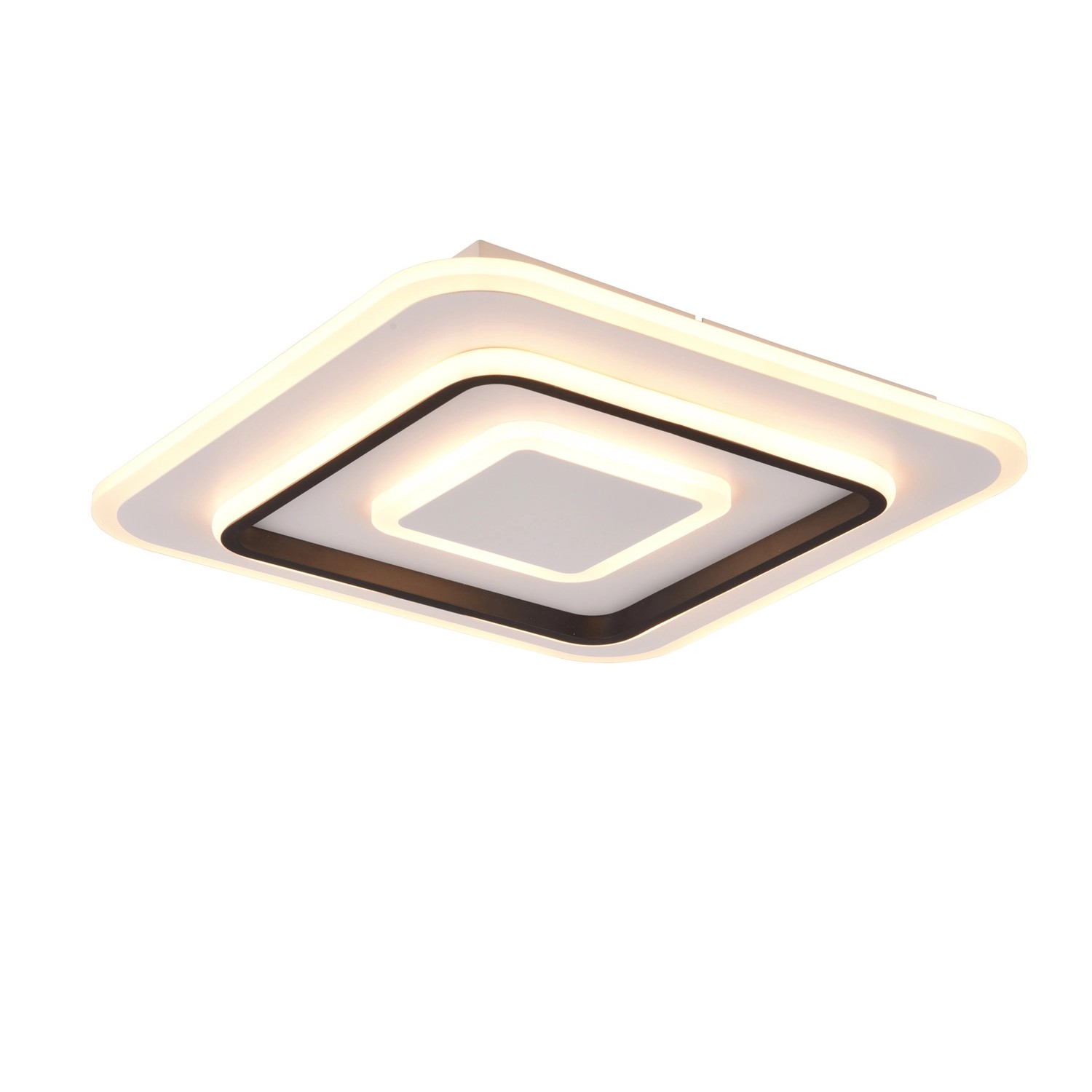 Reality LED-Deckenleuchte Jora 1-flammig Weiß Matt 39,5 cm x 39,5 cm von Reality
