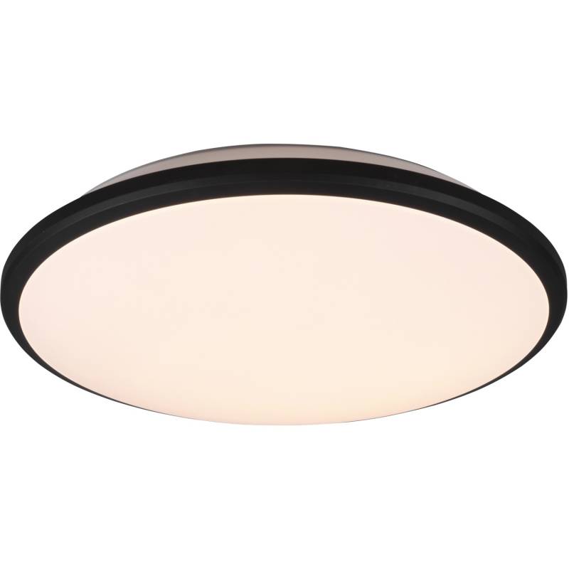 Reality  LED-Deckenleuchte Limbus Schwarz matt Ø 34,7 cm von Reality
