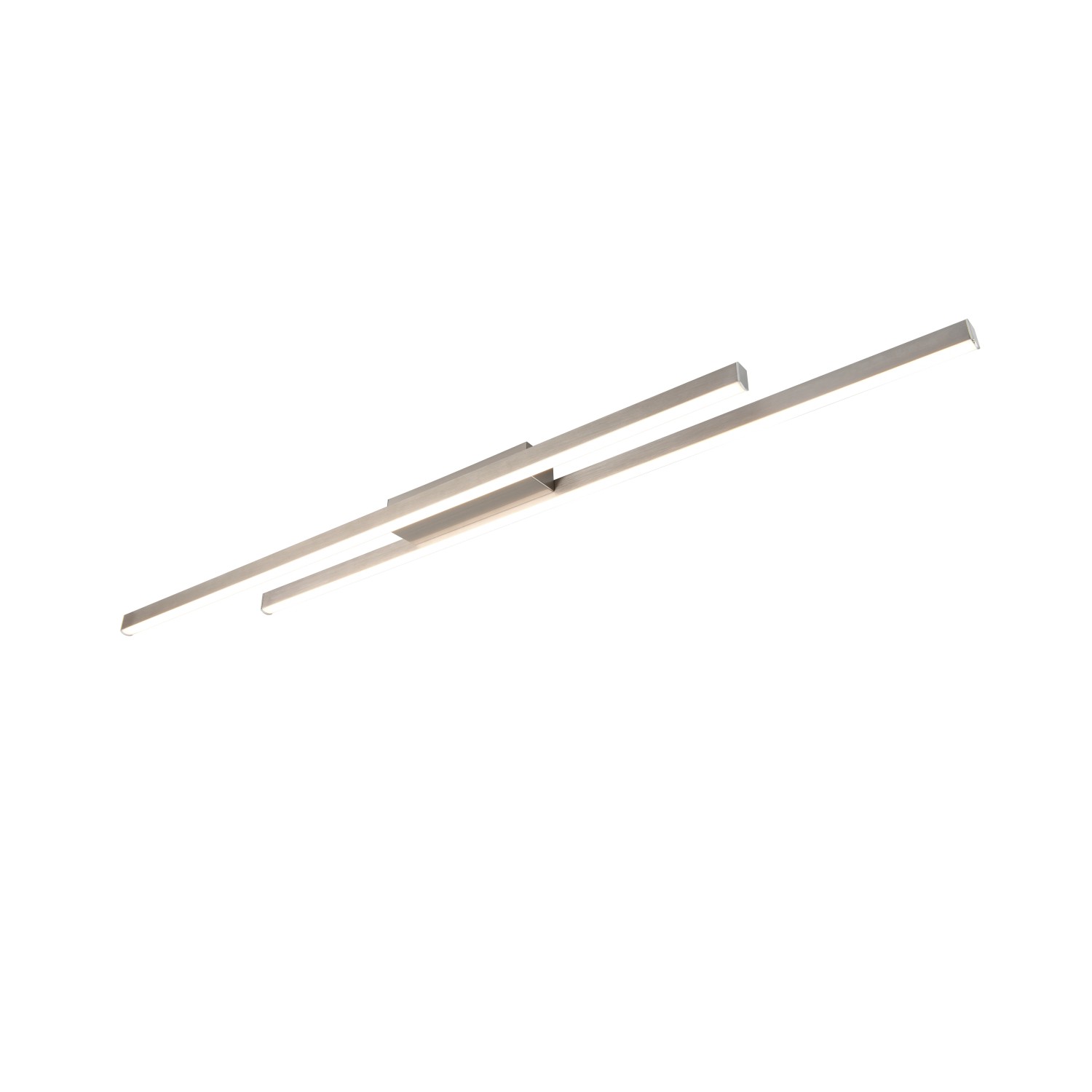 Reality LED Deckenleuchte Odio 110 cm x 5 cm x 8,5 cm Nickel Matt Reality LED Deckenleuchte Odio 110 cm x 5 cm x 8,5 cm Nickel Matt von Reality