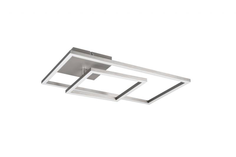 Reality LED Deckenleuchte Padella nickel matt Switch Dimmer, schwenkbar von Reality