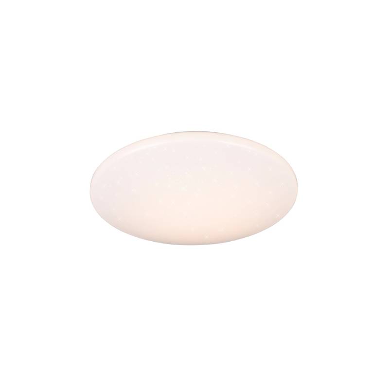 Reality LED Deckenleuchte Pollux 8,5 cm x 37 cm x 37 cm Weiß von Reality