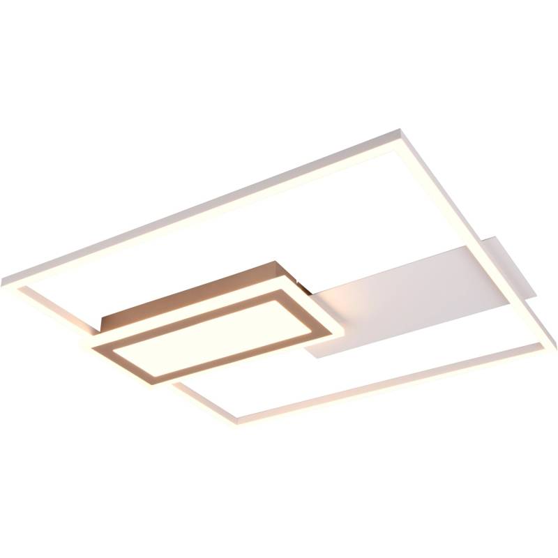 Reality LED Deckenleuchte Spiro 53 cm x 4,5 cm x 50 cm Warm-Grey von Reality