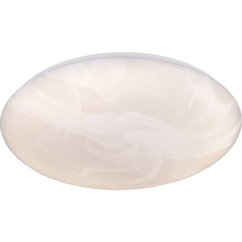 Reality LED-Deckenleuchte Umbria alabasterfarbig H x Ø: 7 x 38 cm von Reality