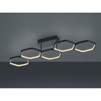 Reality - led Deckenleuchte vigo anthrazit Deckenlampe Lampe warmweiß 90cm dimmbar von Reality