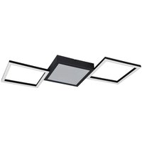 Reality LED-Deckenleuchte mattschwarz Metall B/H/L: ca. 43x4x66 cm Reality LED-Deckenleuchte mattschwarz Metall B/H/L: ca. 43x4x66 cm von Reality