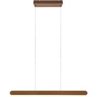 Reality LED-Pendelleuchte kaffee Metall von Reality