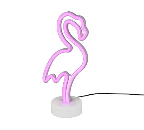 Reality LED Tischleuchte Flamingo 29 x 14 cm warmweiß weiß Reality LED Tischleuchte Flamingo 29 x 14 cm warmweiß weiß von Reality