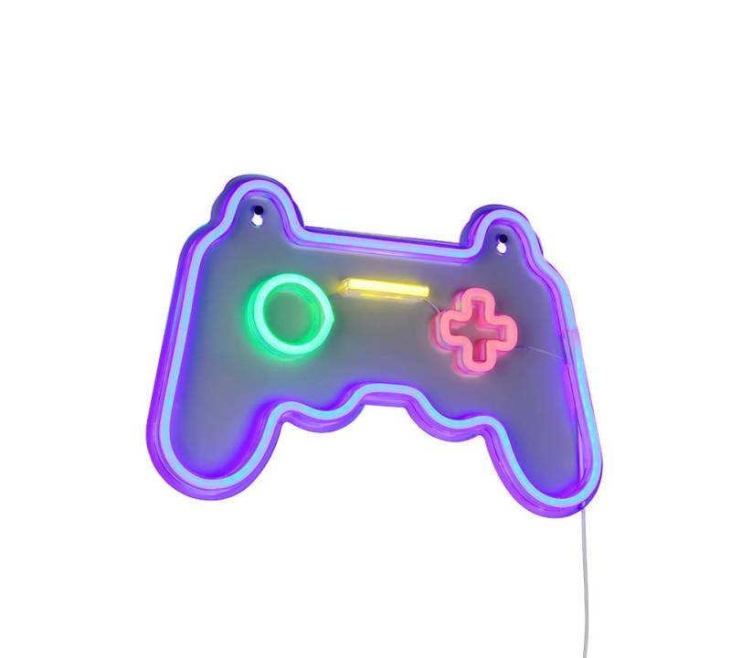 Reality LED Wandleuchte Gamer Controller 41 x 28 cm warmweiß transparent Reality LED Wandleuchte Gamer Controller 41 x 28 cm warmweiß transparent von Reality