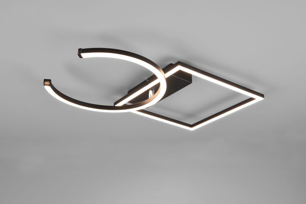 Reality Leuchten LED Deckenleuchte Pivot schwenkbar, schwarz matt Reality Leuchten LED Deckenleuchte Pivot schwenkbar, schwarz matt von Reality
