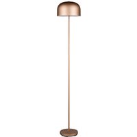 Reality LED Stehleuchte JEFF kaffee Metall H: ca. 147 cm 1 Brennstellen von Reality