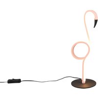 Reality Leuchten LED-Tischleuchte pink Metall B/L: ca. 35x14,5 cm von Reality