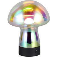 Reality LED Tischleuchte DOOLEY transparent Glas H: ca. 18 cm 1 Brennstellen von Reality