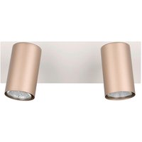Reality Leuchten Spots kaffee Metall B/H/L: ca. 30x15x9 cm null 2 Brennstellen Reality Leuchten Spots kaffee Metall B/H/L: ca. 30x15x9 cm null 2 Brennstellen von Reality