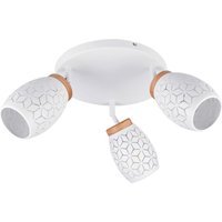 Reality Leuchten Spots weiß Metall D: ca. 27 cm E14 3 Brennstellen Reality Leuchten Spots weiß Metall D: ca. 27 cm E14 3 Brennstellen von Reality