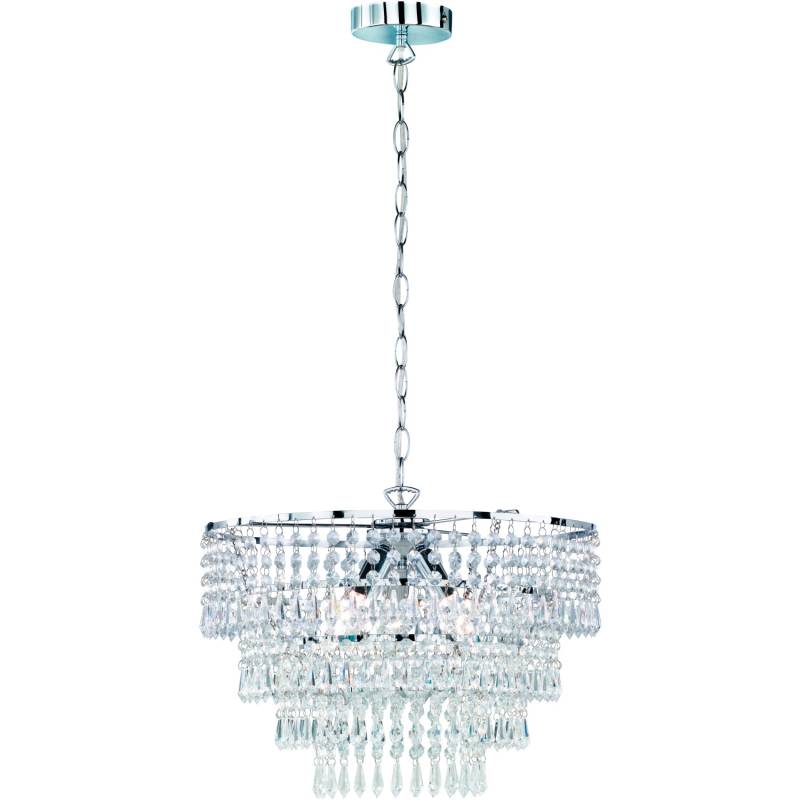 Reality Pendelleuchte Orient Chrom 1500 mm x 420 mm x 420 mm von Reality