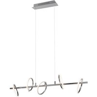 Reality Pendelleuchte R32985106 Chrom Metall Kunststoff B/H/T: ca. 90x150x17 cm von Reality
