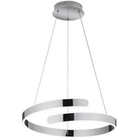 Reality Pendelleuchte  R37071106  Parma Chrom Metall H/D: ca. 150x50 cm 1.0 Brennstellen von Reality