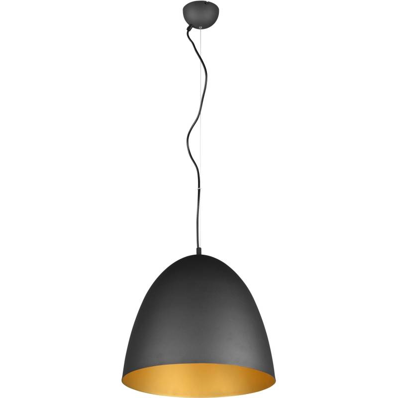Reality Pendelleuchte Tilda 1-flammig Schwarz-Gold von Reality