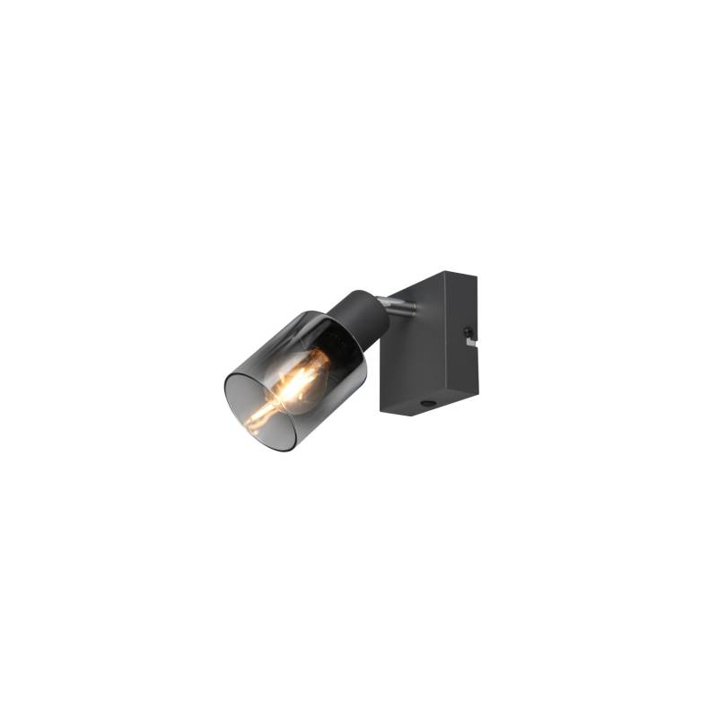Reality Strahler Cadiz 9 cm x 9 cm x 15 cm Anthrazit von Reality