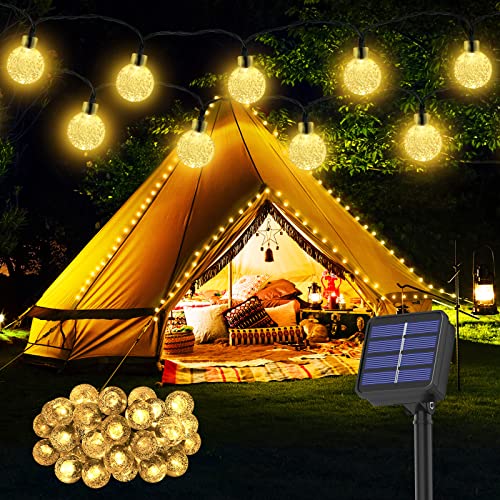 Solar Lichterkette aussen Wetterfest, 30 LED 8,1M 26,6Ft 8 Modi IP65 Solarlichterkette Aussen Wetterfest Solar Lampions für Balkon Deko Terassen Garten Bäume Weihnachten Hochzeiten Partys (warmweiß) Solar Lichterkette aussen Wetterfest, 30 LED 8,1M 26,6Ft 8 Modi IP65 Solarlichterkette Aussen Wetterfest Solar Lampions für Balkon Deko Terassen Garten Bäume Weihnachten Hochzeiten Partys (warmweiß) von Realky