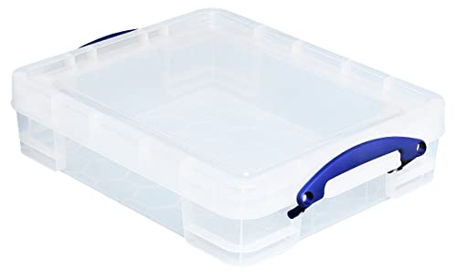 Really Use Box 11C Aufbewahrungsbox 12 Liter, transparent von Really Useful Box