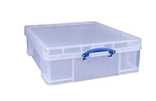 Really Useful Aufbewahrungsbox, 70 Liter, transparent Really Useful Aufbewahrungsbox, 70 Liter, transparent von Really Useful Box