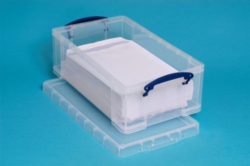 Really Useful Box 3 Stück 33 Liter - Außenmaße:71x44x16,5cm / Innenmaße: 61x37x14,5cm - transparent von Really Useful Box