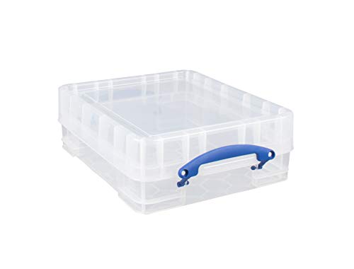 Really Useful Box 3 x 11 Liter XL - 456 x 356 x 148 mm - transparent von Really Useful Box