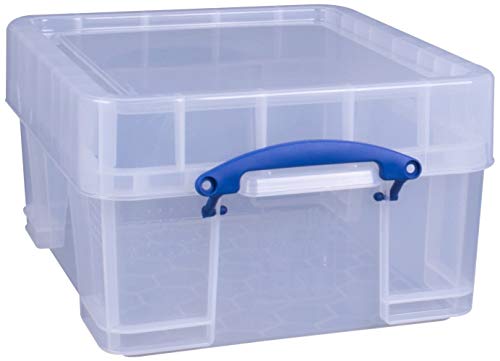 Really Useful Box 3 x 18 Liter XL - 480 x 390 x 230 mm - transparent von Really Useful Box