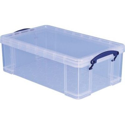 Aufbewahrungsbox 12C 46,5x27x15,5cm 12l transparent von Really Useful Box