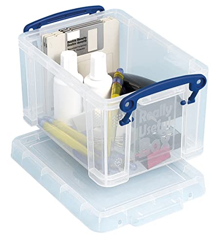Really Use Box 1.6C Aufbewahrungsbox 1,6 Liter, transparent von Really Useful Box