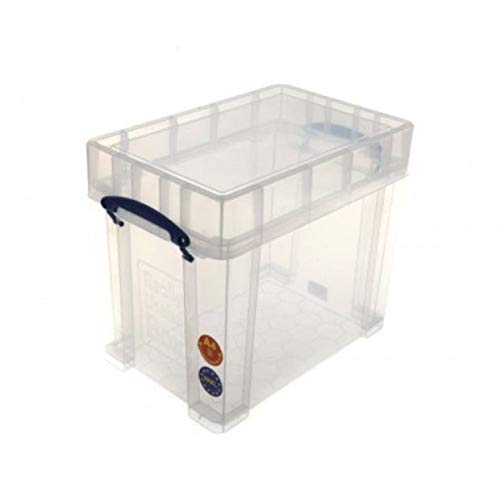 Really Useful Box 3 Stück 19 Liter XL - 395 x 255 x 330 mm - transparent von Really Useful Box