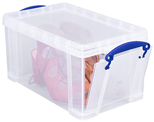 Really Useful Box 8 Liter Stapelbox Aufbewahrungsbox, transparent von Really Useful Box